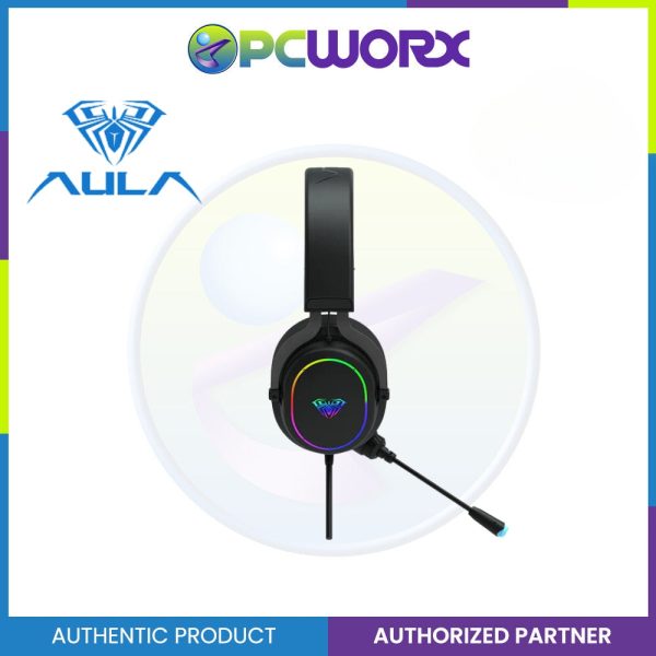 Aula F606 Wired Gaming Headset With Noise Cancelling Microphone For Sale