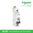 Schneider Acti9 IEC, 1-Pole 32A DIN-Rail Type Circuit Breaker 230 400V 10 KAIC (A9F74132) Hot on Sale