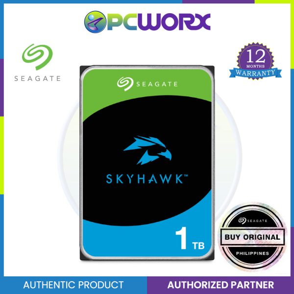 Seagate SkyHawk 1TB Surveillance Hard Drive - Sata 6Gb s 64MB Cache 3.5-Inch Internal Drive Online now