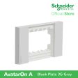 Schneider AvatarOn A 3 gangs Blank Plate - GREY M3T03-GY on Sale