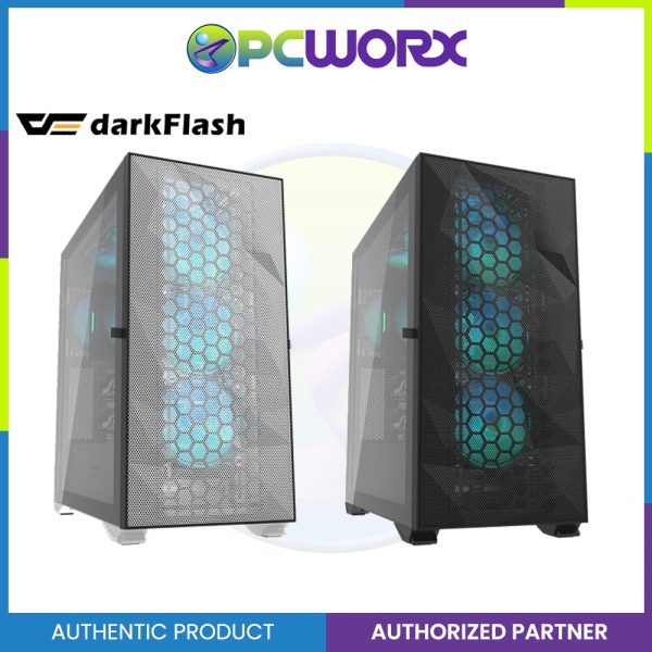 darkFlash DLX21 Mesh Luxury ATX Gaming PC Case Fashion