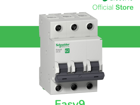 Schneider Easy9 IEC 3P 32A C DIN-Rail Type Miniature Circuit Breaker 400V 6kAIC EZ9F56332 Supply