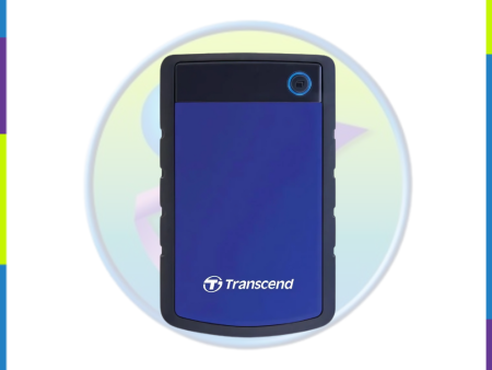 Transcend 1TB StoreJet TS1TSJ25H3B USB 3.1 Shock Resistant Portable External Hard Drive Online now