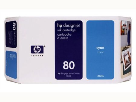 C4846A HP 80 Cyan Ink New HP OEM Sale