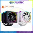 ID-Cooling FROZN A620 aRGB White   Black, Twin Tower 6 heatpipe, 2x120mm | aRGB CPU Cooler For Sale