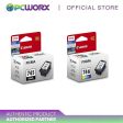 Canon PG-745 Black and CL-746 Color Ink Cartridge Supply