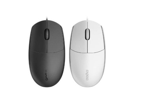 Rapoo N100 Wired Optical Mouse For Sale