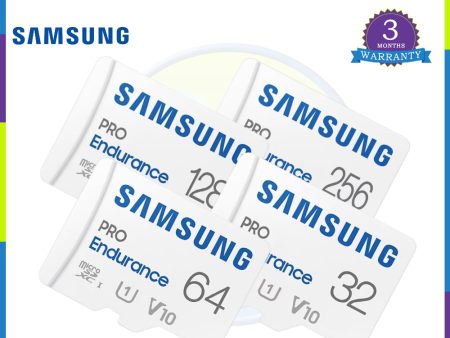 Samsung 32GB   64GB   128GB   256GB PRO Endurance micro SD Memory Card for Video Fashion