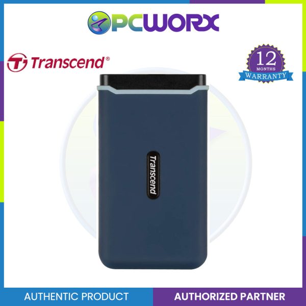 Transcend 250GB USB 3.1 Gen 2 USB Type-C ESD370C Portable SSD Solid State Drive Hot on Sale