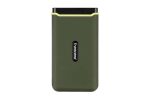 Transcend TS4TESD380C 4TB Slim Portable Solid State Drive Military Green on Sale