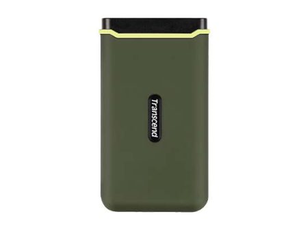 Transcend TS4TESD380C 4TB Slim Portable Solid State Drive Military Green on Sale