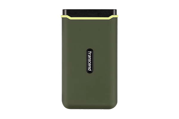 Transcend TS4TESD380C 4TB Slim Portable Solid State Drive Military Green on Sale