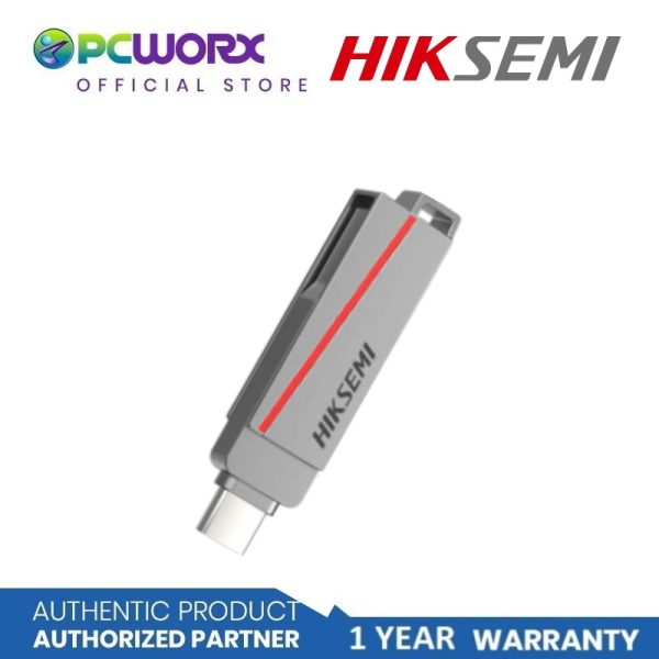 Hiksemi HS-USB-E307C 32G U3 DRIVE USB-C 3.2 USB-A AND USB-C PORT Flashdrive | Hiksemi | 32GB | 64GB | Flashdrive Online now