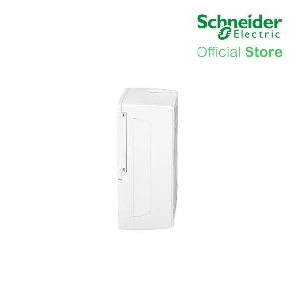 Schneider Enclosure, Resi9 MP Surface 1 Row of 8 Modules IP40 White Door 1 Earth + 1 Neutral Terminal Blocks MIP12108 For Sale