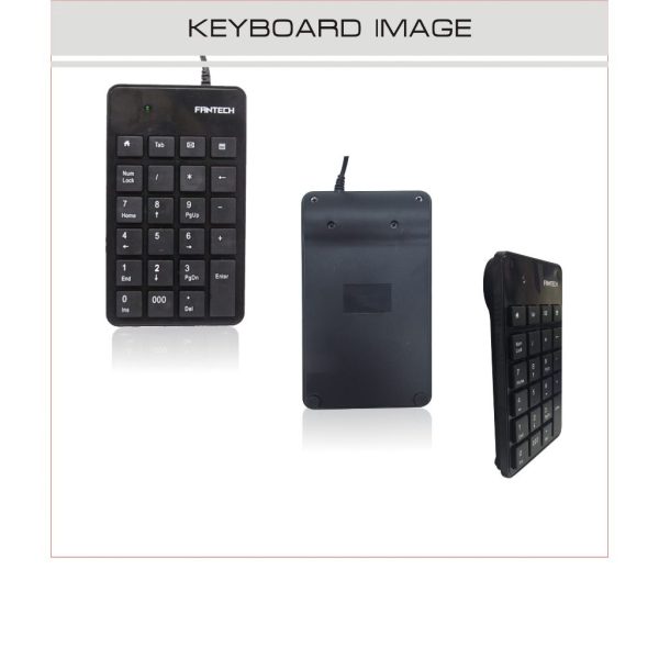 FANTECH FTK801 Numpad Keyboard, Numerical Keyboard for laptop and PC For Discount