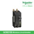 Schneider Mini Circuit Breaker QO 100 A 2P 120 240 V 10 kA Bolt On QOB2100 For Cheap