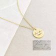 Custom Handwriting Pendant Necklace Online