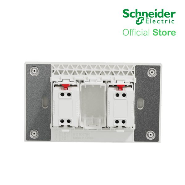 Schneider AvatarOn A 16A 250V 2G 2 Pin Universal Socket-outlet White A70426US-WE | Switch Outlet Online now