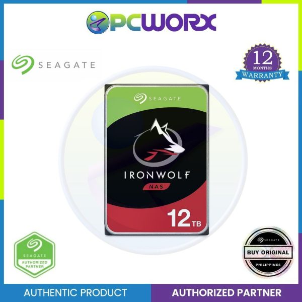 Seagate IronWolf 12TB NAS HDD Internal Hard Drive 3.5  7200 RPM 256MB Cache SATA 6Gb s For Cheap