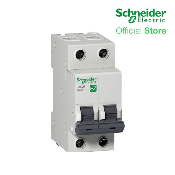 Schneider Easy9 IEC 2P 10A C DIN-Rail Type Miniature Circuit Breaker 230V 6kAIC (EZ9F56210) Online Hot Sale