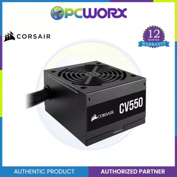 Corsair CV550   CX550 550Watts 80+ Bronze Certified Power Supply For Sale