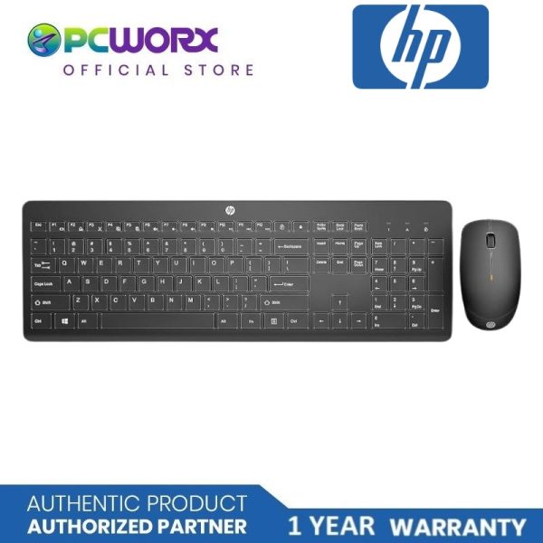 HP 230 Wireless Mouse and Keyboard Black Online