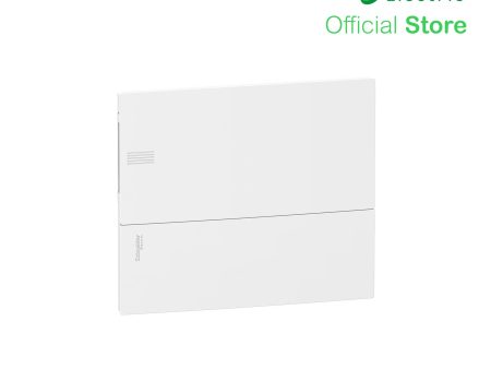 Schneider Enclosure Resi9 MP Flush Mounting 1 Row of 12 Modules IP40 White Door 1 Earth + 1 Neutral Terminal Blocks MIP22112 Online now