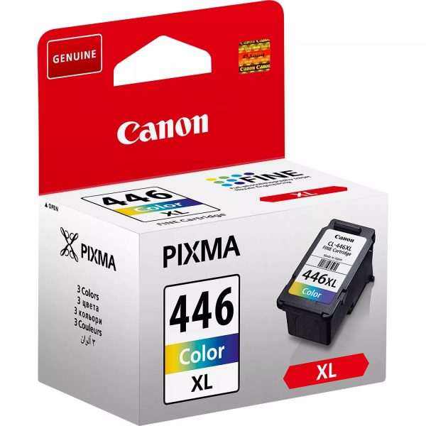 Canon CL-446 Standard and High Yield MultiColour Original Ink Cartridge Online Sale