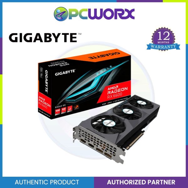 Gigabyte GV-R66EAGLE-8GD Radeon™ RX 6600 RX6600 Eagle 8GB GDDR6 128bit HDMI DP For Discount