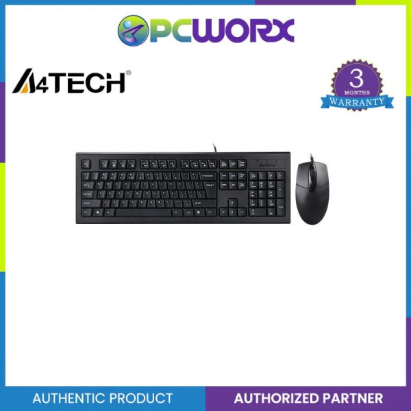 A4Tech KRS-8372   KRS-8572 USB Keyboard and Mouse Combo Kit on Sale