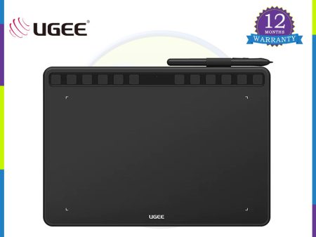 Ugee S-Series S1060, 10 x 6.2 , Stylus & Other Accessories Included - Graphic Drawing Tablet Online Sale