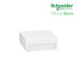 Schneider Enclosure Resi9 MP Surface Mounting 1 Row of 12 Modules IP40 White Door 1 Earth + 1 Neutral Terminal Blocks (MIP12112) Supply