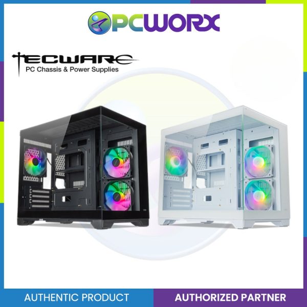 Tecware VXN Evo (mATX) - 2x 120mm aRGB (Rev) + 120mm | RGB GAMING CHASIS | PC CASE Online Sale