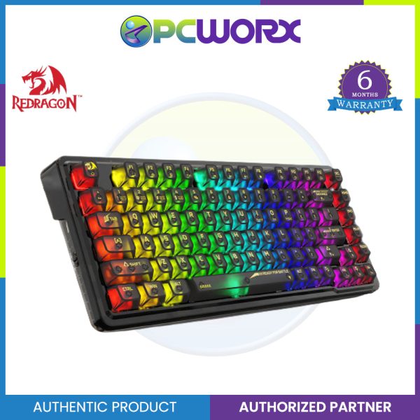 Redragon K649 Elf Pro Wireless Crystal 75% Gasket Hot-Swappable Mechanical Keyboard For Cheap