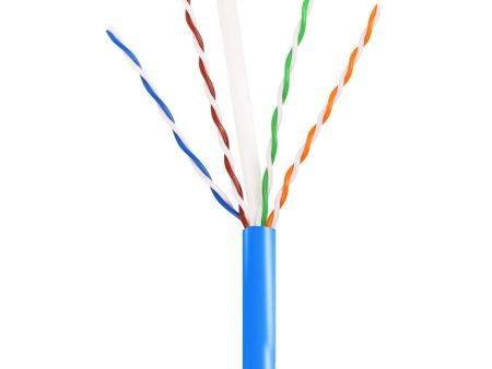 Adlink Cat6e UTP Cable Indoor 305m Blue Hot on Sale