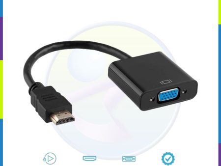 HDMI Input to VGA Adapter Converter for PC   Laptop   Notebook Discount