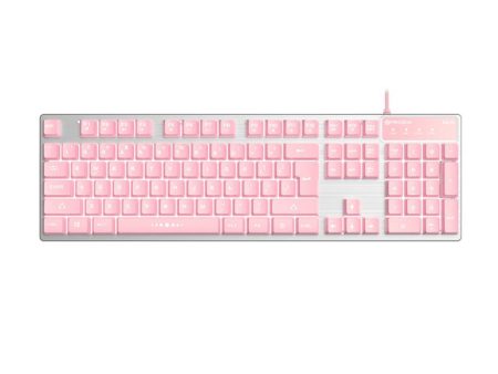 Fantech K613L Fighter II Full Keyboard Sakura Pink For Sale