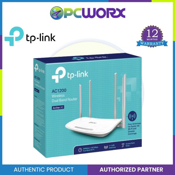 TP-LINK Archer A5 AC1200 Wireless Dual Band Router Supply