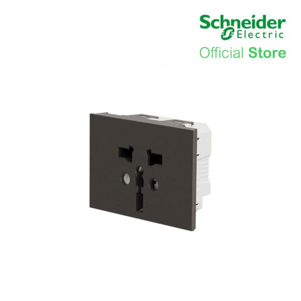 Scneider Socket Outlet Avataron A International 16A 250V 2S sized Black M3T426-IS-BK Online now