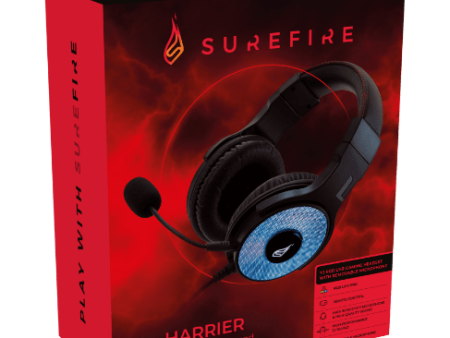 SureFire Harrier 360 Surround Sound USB Gaming Headset Online Sale