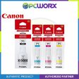 Canon GI-71 Ink Bottle (Black, Cyan, Magenta, Yellow) compatible Canon Pixma G1020, G2020, G3020 For Sale