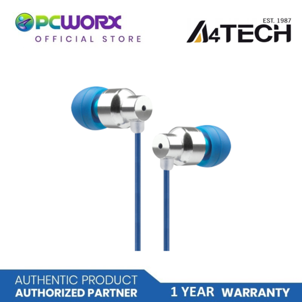 A4Tech G CUBE IP-720 Metallic iBuds Talk Headset | In-ear Earphone | A4tech Headset Fashion