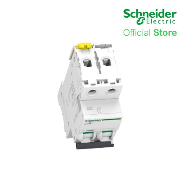 Schneider Acti9 IEC, 2-Pole 6A DIN-Rail Type Circuit Breaker 230 400V 10 KAIC (A9F74206) on Sale