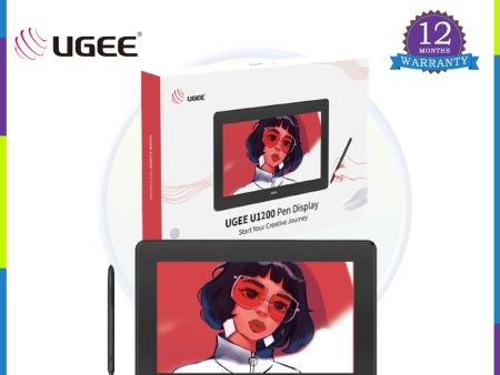 Ugee U-Series U1200, 263.2 x 148.1 mm, Stylus & other accessories included - Drawing Monitor For Cheap