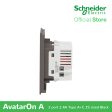 Schneider AvatarOn A 2 USB port 5 V AC-DC USB Charger Outlet - BLACK M3T-USB2-BK | USB Outlet Sale