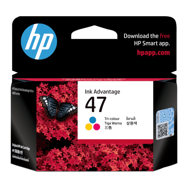 HP 47 Black and Tri-Colour Original Ink Cartridge Cheap