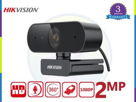 Hikvision DS-U02 2MP USB Webcam with Built-In Mic For Cheap