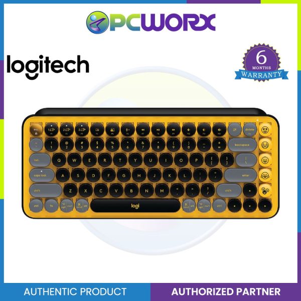 Logitech POP KEYS Wireless Mechanical Keyboard with Customizable Emoji Keys on Sale