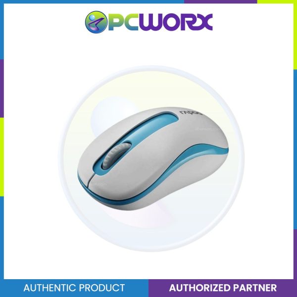 Rapoo M10 Plus Wireless Optical Mouse Blue Hot on Sale