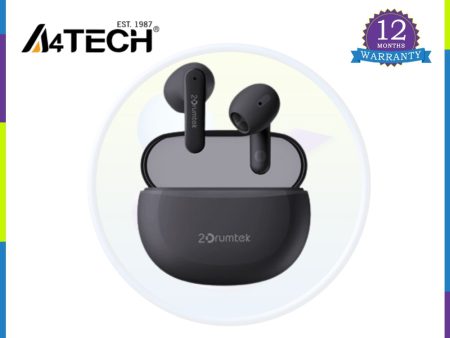 A4tech B20 2Drumtek True Wireless Earphone Ash Grey Bluetooth  v5.2 Wireless Earphone Online Sale